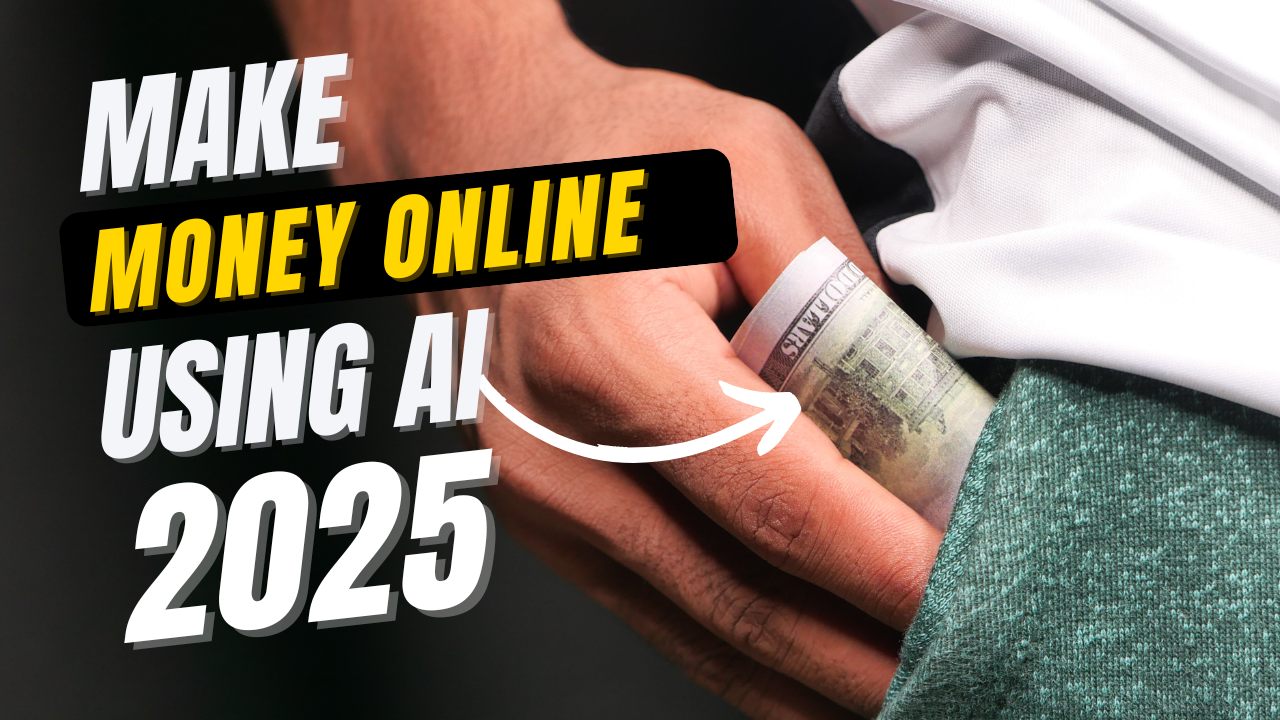 How to Make Money Online Using AI in 2025 (No Tech Skills Needed)
