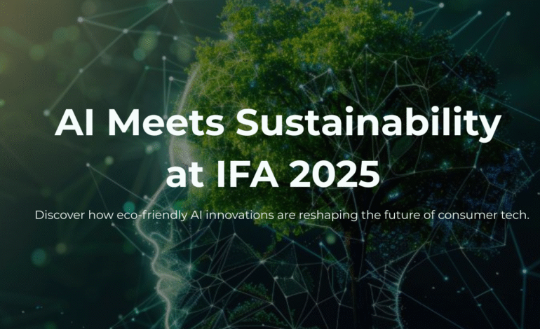 AI Meets Sustainability at IFA 2025 Tech Fair: A New Era of Smart, Eco-Friendly Technology