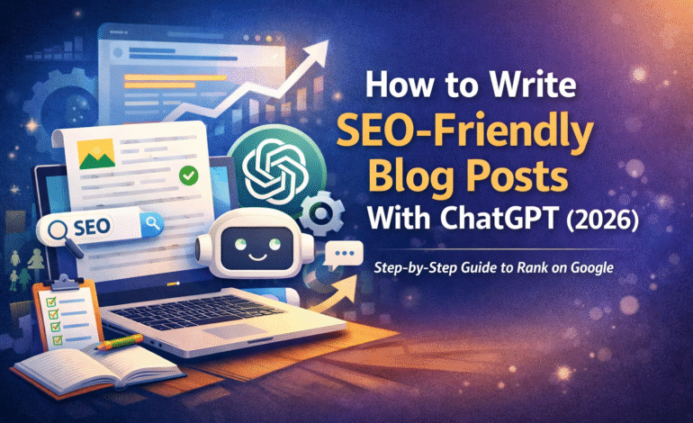 How to Write SEO-Friendly Blog Posts With ChatGPT (2026)