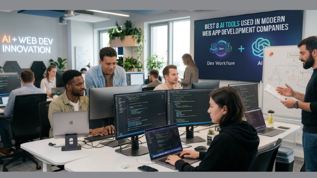 Best AI Tools Used in Modern Web App Development Companies