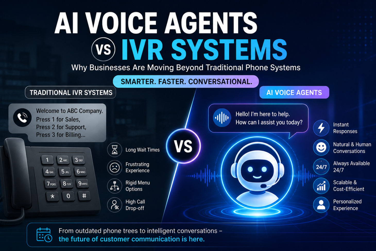 Why AI Voice Agents Are Replacing Traditional IVR Systems
